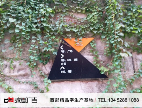 創客樓棟導視牌