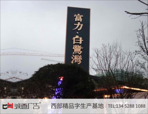 富力導視牌